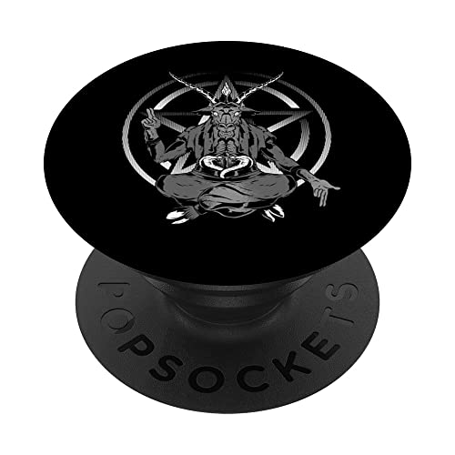 Satanás Baphomet Ocultismo Gótico PopSockets PopGrip Intercambiable