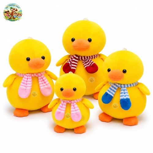 Image of Missy Duck Plush Toy - Premium Soft Stuffed Duck Animal for Babies Toddlers & Kids, Hypoallergenic Cuddly Plushie, Best Birthday Gift for Girls & Boys (40 cm)