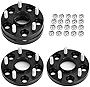 glorider 5x4.5 Wheel Spacers for Tacoma RAV4, 20mm 5x114.3 Wheel Adapters 4Pcs 60.1mm Bore M12x1.5 Studs HubCentric for Avalon Camry MR2 ES300 ES330 ES350 IS300 Solara Supra Highlander 5 Lug
