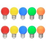 1W LED, couleur très naturelle, Rouge, Jaune, Bleu, Vert et Orange, Couleur mélangée,2 pcs pour chaque couleur.