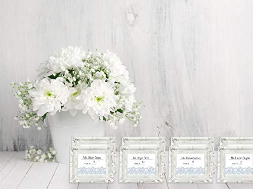 Mcs Wedding Photo Frame/Placecard Holder, 69044, 24-Pack, Rustic White #TOP4
