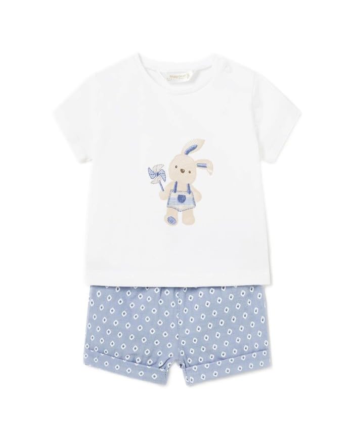 Mayoral 1205 Conjunto 2 Piezas Better Cotton Blanco