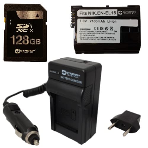 Synergy fW^ANZT[LbgANikon D780 fW^჌tJœ삵܂:SDM-1536[dASDENEL15obe[ASY-SD128GB[J[hB