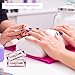 Nail Cash Pink Loyalty Reward Cards for Nail Tech Supplies, Salon Client Gifts & Aftercare, Pedicure Manicure Business Must Haves - 100 Pieces