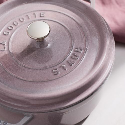 Image of Staub Cast Iron 4-qt Round Dutch Oven - Lilac