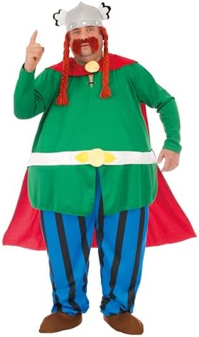 Chaks Licensed Abraracourcix Costume 6 Pieces