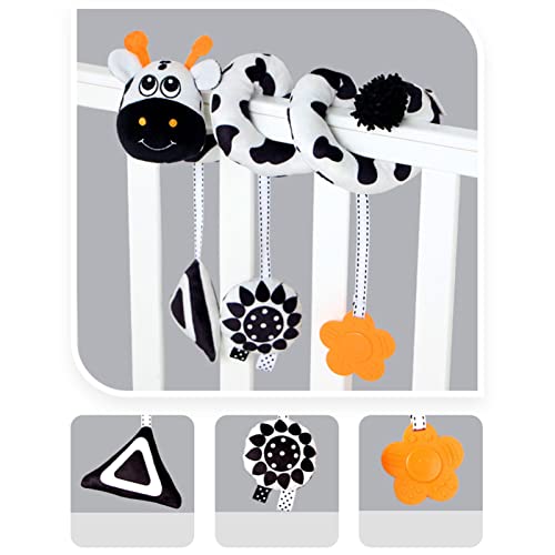 Carrinho de Brinquedo Atividade - Brinquedos de vaca para assento de carro,Acessórios para assento d