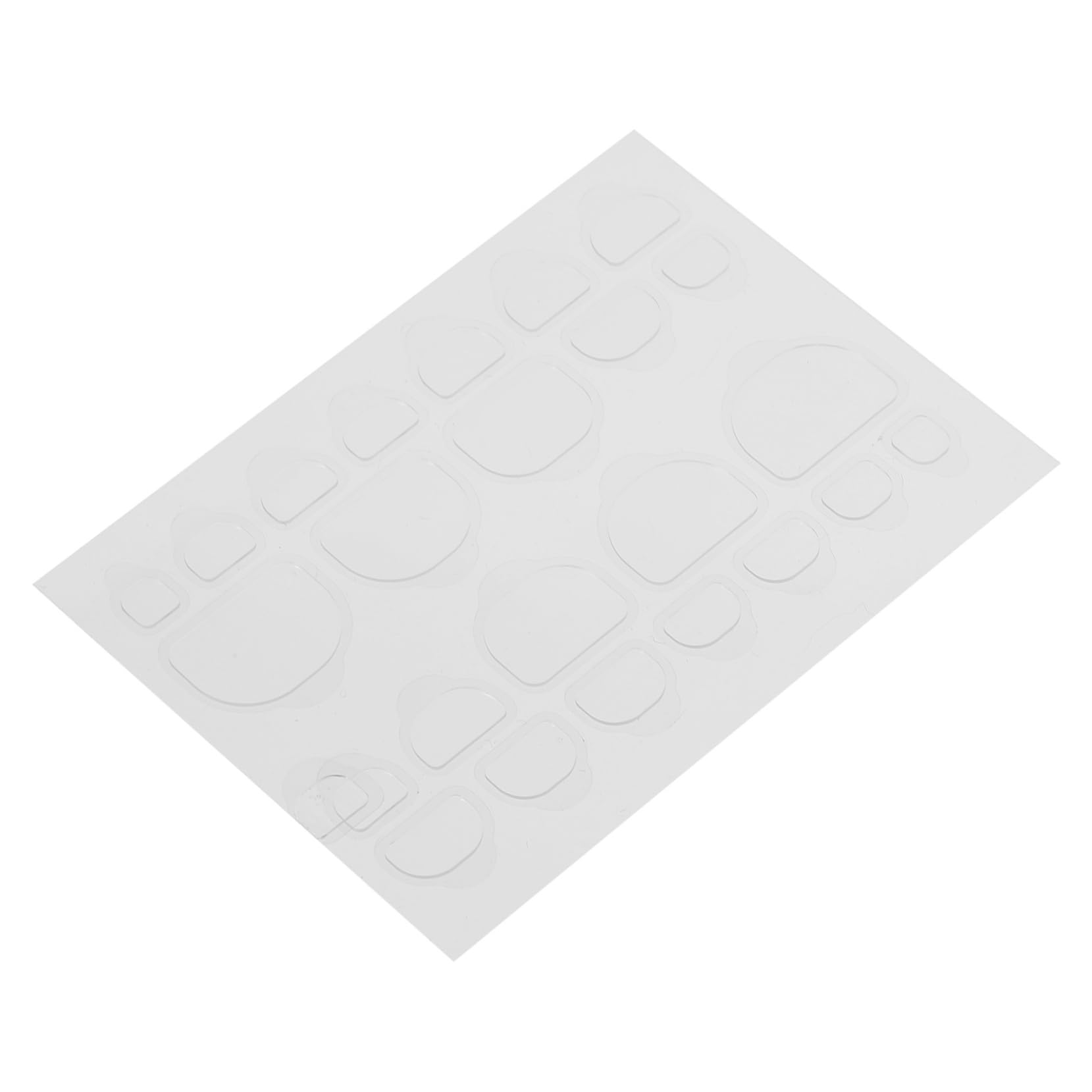 OSOLADY Gel Nail Glue Stickers Double-Sided Adhesive Tabs Temporary Nail Tips Jelly Sticker Kit