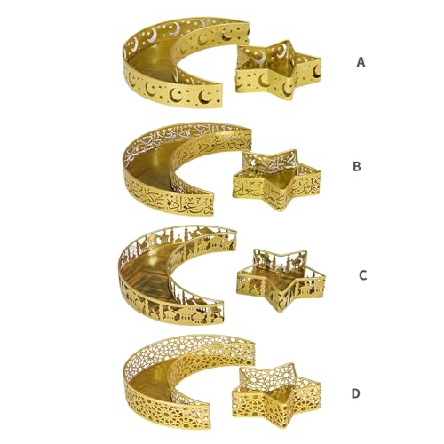 Soportes de hierro para frutas Uitndvyte ideales para decorar centros de mesa 4