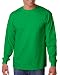 Gildan Adult L/S T-Shirt in Irish Green - Large