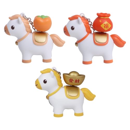 Adorable Horse Key Clip with Neigh Noise Lightweight Sturdy for Everyday