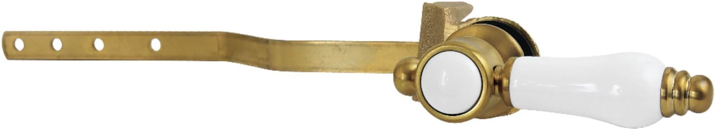 Kingston Brass KTBPL7 Bel Air Front Mount Toilet Tank Lever, Brushed Brass