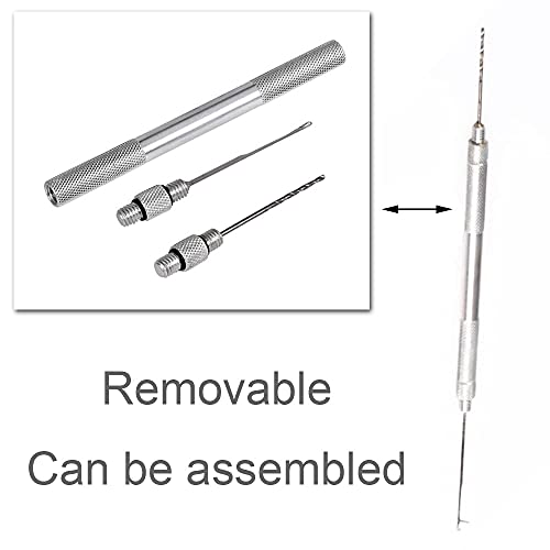 XINGYUXUXIN Baiting Tool Kit Fishing Bait Drill & Needle Combo Set Stainless Steel Fish Drill Tackle for Baiting Needle Carp Fishing Equipment Tool - Image 3