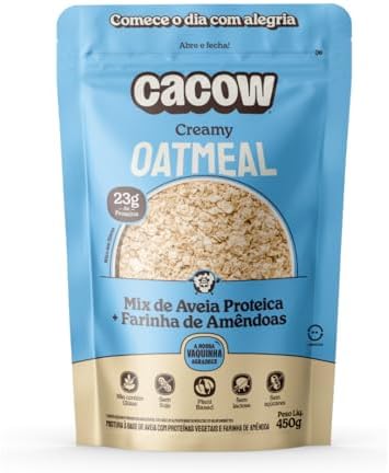 Oatmeal - Creamy 450g - Mix De Aveia Proteico E Saboroso