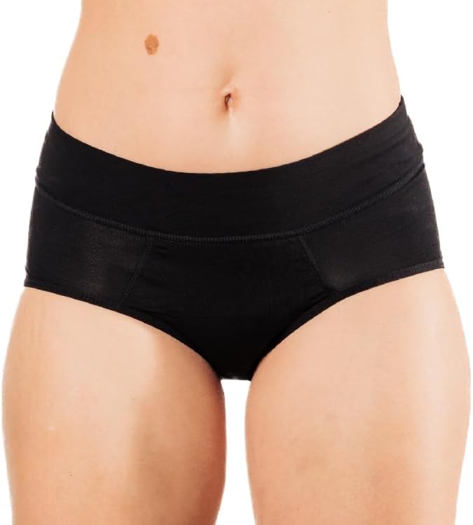 Bambody Period Underwear for Women - Bamboo Absorbent Maternity & Postpartum Panties w/Silky Smooth & Breathable Fabric for Heavy Flow Menstrual & Incontinence - X-Large, 1 Pack