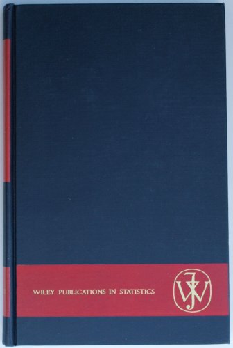 Regression analysis (A Wiley publication in app... B0006AW34U Book Cover