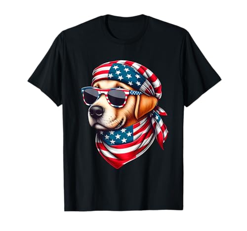 Bandana pour Chien Drapeau USA T-Shirt