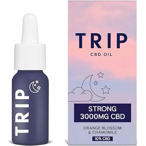 TRIP CBD Oil 3000mg Dream Drops for Stress Relief Cover