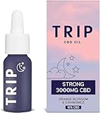 TRIP CBD Oil 3000mg (High Strength), Dream Drops, Vegan, 100% Natural, Flavoured CBD Oil Blended with MCT Coconut Oil - 30ML