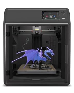 3D Printer with Enclosed Chamber and Touch Screen