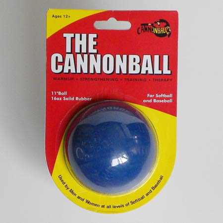 CANNONBALL - Weighted Training Softball - Fastpitch Softball Pitching Training Tool Aid