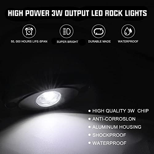 Sunpie S-8PODS-WHITE 8 Pods White Rock Lights thumb #3