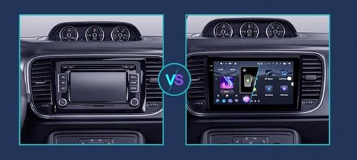 Radio de coche CarPlay para VW Beetle A5 2011-2019 con pantalla y cámara 3
