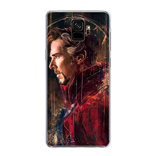 Galaxy S9 Case,Transparent Soft TPU Protective Cover for Samsung Galaxy S9-Doctor Strange 4