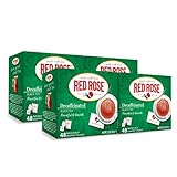 Red Rose Decaffeinated Tea, 48 Count (Pack of 4)