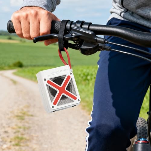 Qivine Portable Mini Bluetooth Speaker, Wireless Speaker with 3D Stereo Sound, 5W & 6H Playtime, TWS Pairing, IPX5 Waterproof Outdoor Speakers, Smart Speaker for Home, Party, Camping - Image 8