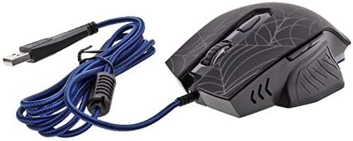 BATTLETRON RGB Gaming Mouse with USB cable