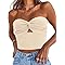 EFAN Womens Tube Tops Fall Fashion Summer Outfits 2025 Casual Beach Vacation Clothes Sweaters Strapless Sleeveless Tank Tops, Black, L - View #10