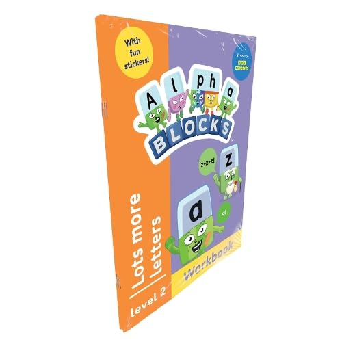 Alphablocks Orange Level Workbook Set (3 books) (Numberblocks, Alphablocks and Colourblocks Workbooks)
