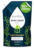 Puracy Natural Dish Soap Refill - Skin-Softening...