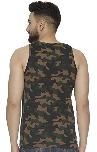 Image of Veirdo Men's Sleeveless Cotton Regular Fit T-Shirt