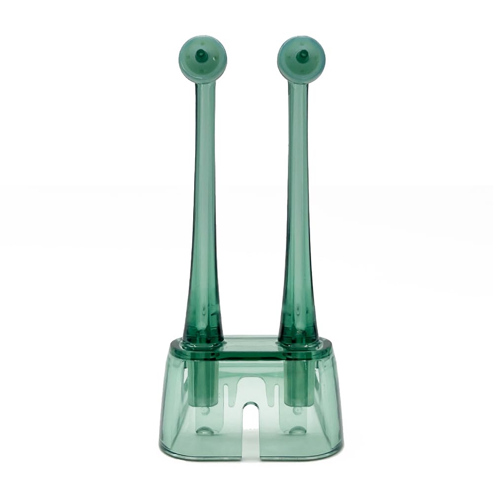 2 puntas de repuesto para hilo dental Philip AirFloss, boquilla de irrigador oral de repuesto compatible con HX8211/HX8240/HX8241/HX8255 (verde)