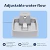PetSafe Oasys 1 Gallon (128 Ounce) Medium Pet Fountain - Cat or Medium Breed Dog Water Fountain - Dishwasher Safe Filtered Water Dispenser with Flow Control - Filters Included - Easy to Clean