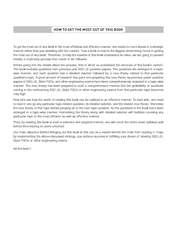 Image of SSCJE 2025 ELECTRICAL ENGINEERING PREVIOUS YEARS TOPICWISE OBJECTIVE DETAILED SOLUTION WITH THEORY