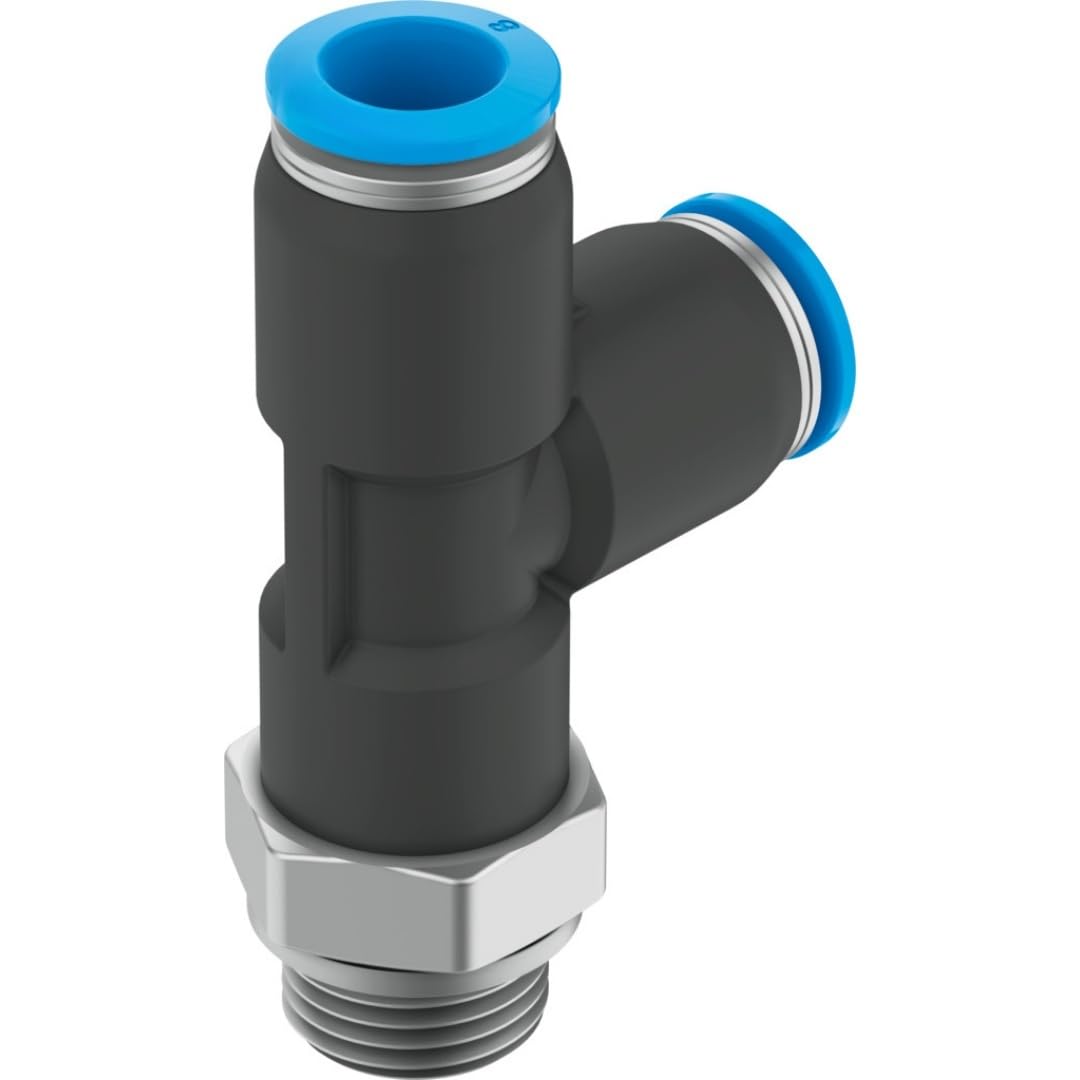 Original QSTL-G1/8-6-100 132076 Push-in T-Fitting (100 Units/Package)
