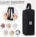 iSuperb 2Pcs Black Pencil Case Pen Pouch Pen Bag for School Teen Girl Boy Men Women