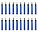 20 Pack Set 10ML Protable Refill Bulk Atomizer Spray Travel Perfume Bottle Hydrating Empty Bottle (Blue)