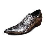 ❤ Estilo: cuero genuino de primera calidad, delicada textura de cocodrilo en relieve, color retro a la moda, altura cómoda y tacón alto, estilo británico de alta gama.