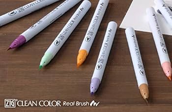 画材 ZIG CLEAN COLOR Real Brush Zig Clean Color Real Brush - Grayscale Set of 20