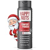 HAPPY NUTS Comfort Powder - Anti Chafing & Deodorant, Aluminum-Free, Sweat and...