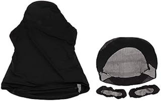 Stretch Swivel Gaming Racing - Funda para silla de escritorio, extraíble, lavable, con 1 par de reposabrazos, apta para silla de oficina, silla giratoria, color negro