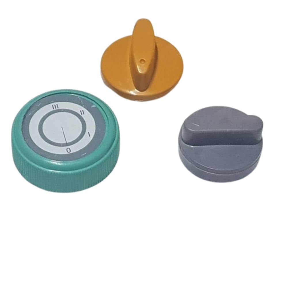 Mixer grinder ON // OFF & Speed control Switch Knobs with Multi colour (inside pack 3 swtich konbs) suitable for all brand PUSH type model.-image-15