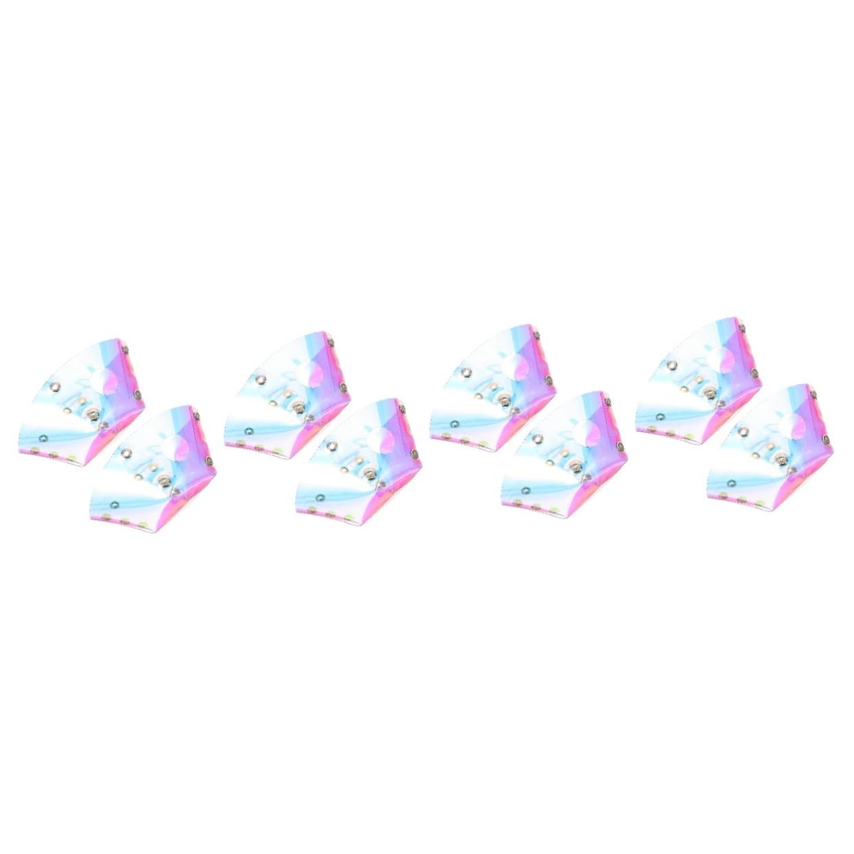 Toyvian Étui en Cuir à Patinage sur Glace Skate Covers Patins de Skate Gardiens de Patin Accessoires Protecteur Adulte Couvre-Orteils pour Patins gardes de Patins PVC