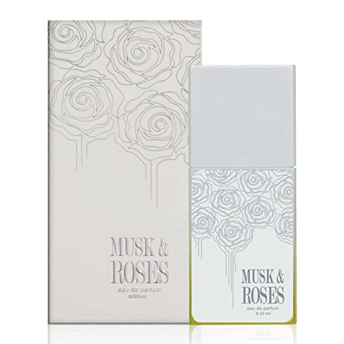 Ahmed Musk & Roses 50Ml Sensual Perfume For Women And Men Featuring Sandalwood, Oud, Cedar And White Musk Base Blended With A Fresh Fruity Top By Al Maghribi Arabian Oud #TOP1
