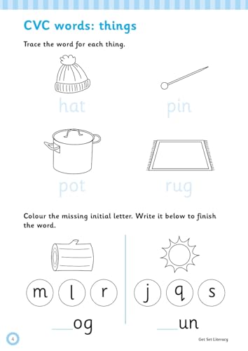 Writing Words, Get Set Literacy, EYFS, Ages 4-5 (Reception) - Image 6