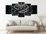 QUALITÉ D'IMPRESSION HD : Ce wall art est imprimé en haute définition avec une technologie moderne pour des couleurs vives et durables. La toile peinture est imperméable et résistante à la décoloration, garantissant une longévité exceptionnelle. Nous utilisons des encres et des matériaux écologiques, non toxiques et sans substances nocives, le rendant parfaitement sûr comme tableau de décoration murale pour une chambre, y compris celle des enfants